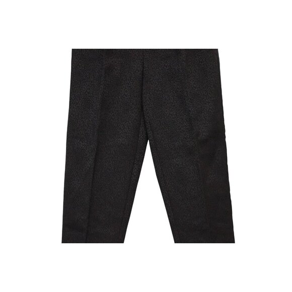 NWT Madewell Dress Pants Size 0 Black Animal Print Pleated Trousers High Rise - Picture 3 of 13